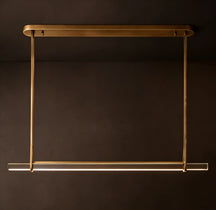 Single Bar Chandelier 60″