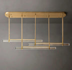 Triple Bar Linear Chandelier
