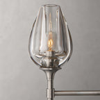 Crystal Round Chandelier - View 3