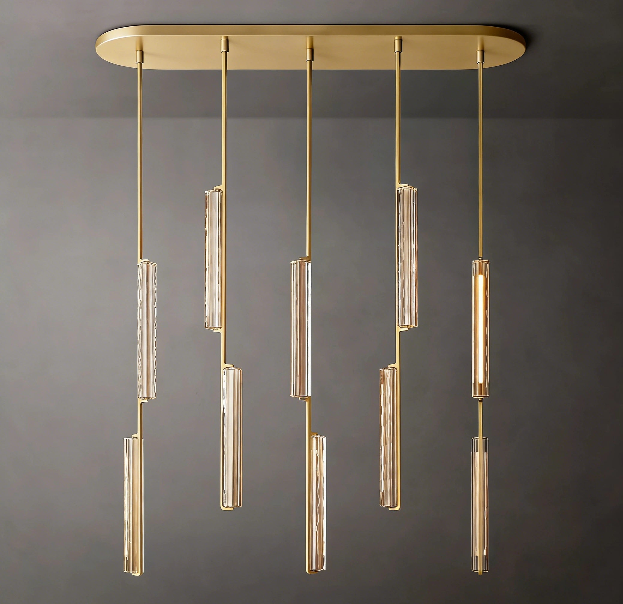Linear Chandelier 54″ - View 2