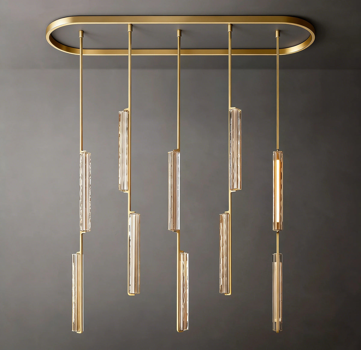 Linear Chandelier 54″ - View 3