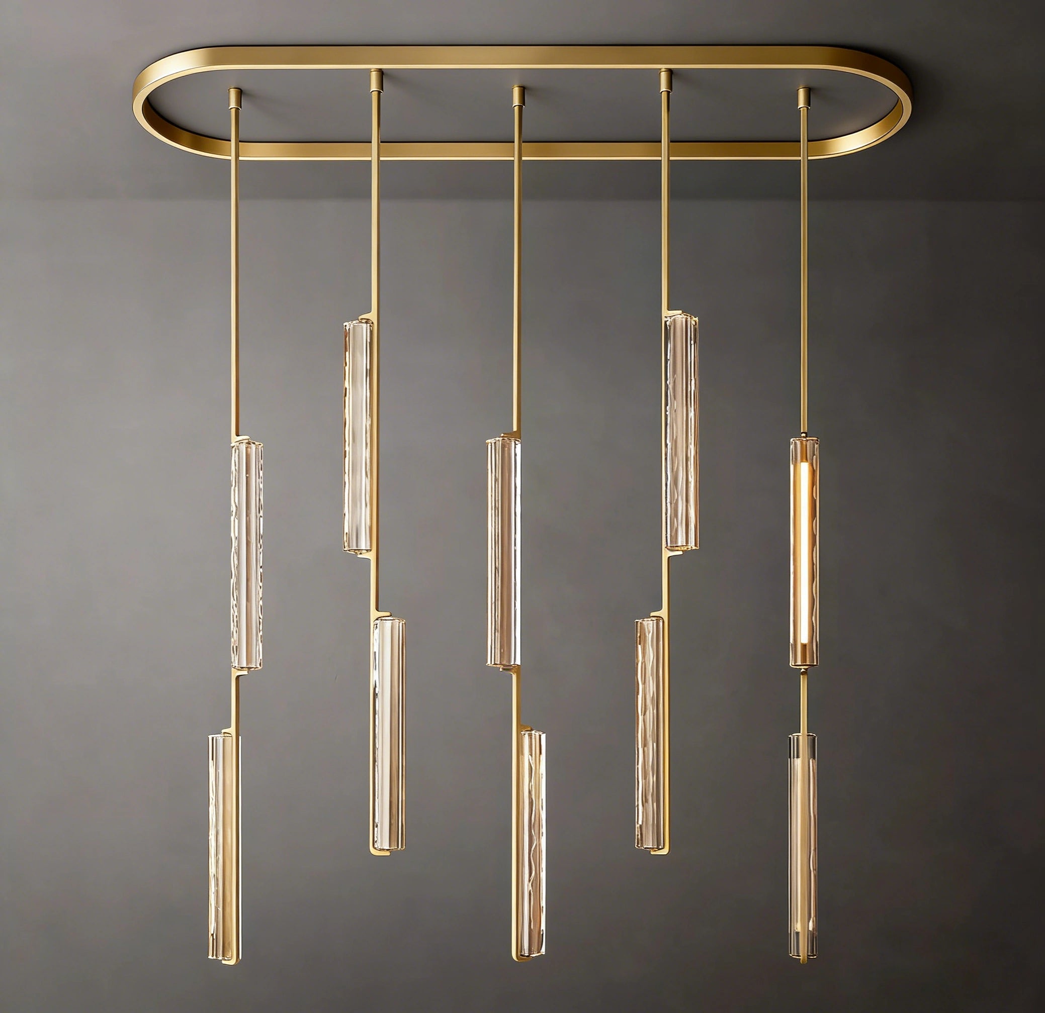 Linear Chandelier 54″ - View 3