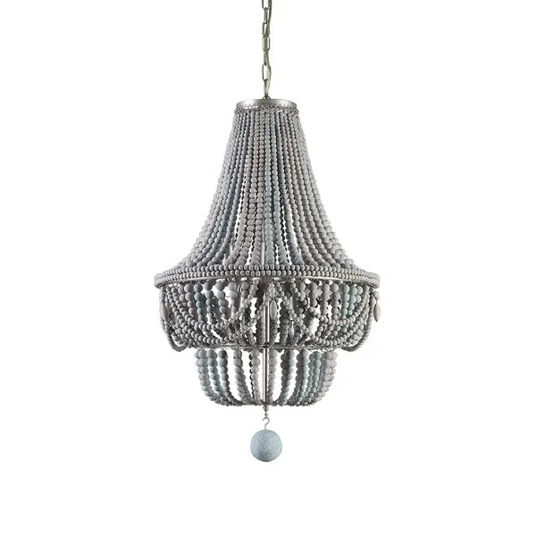 katia boho wood chandelier
