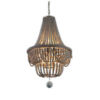 beaded chandelier lamp