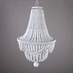 beaded boho chandelier