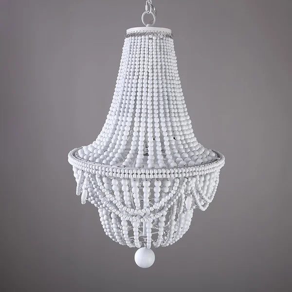 beaded boho chandelier