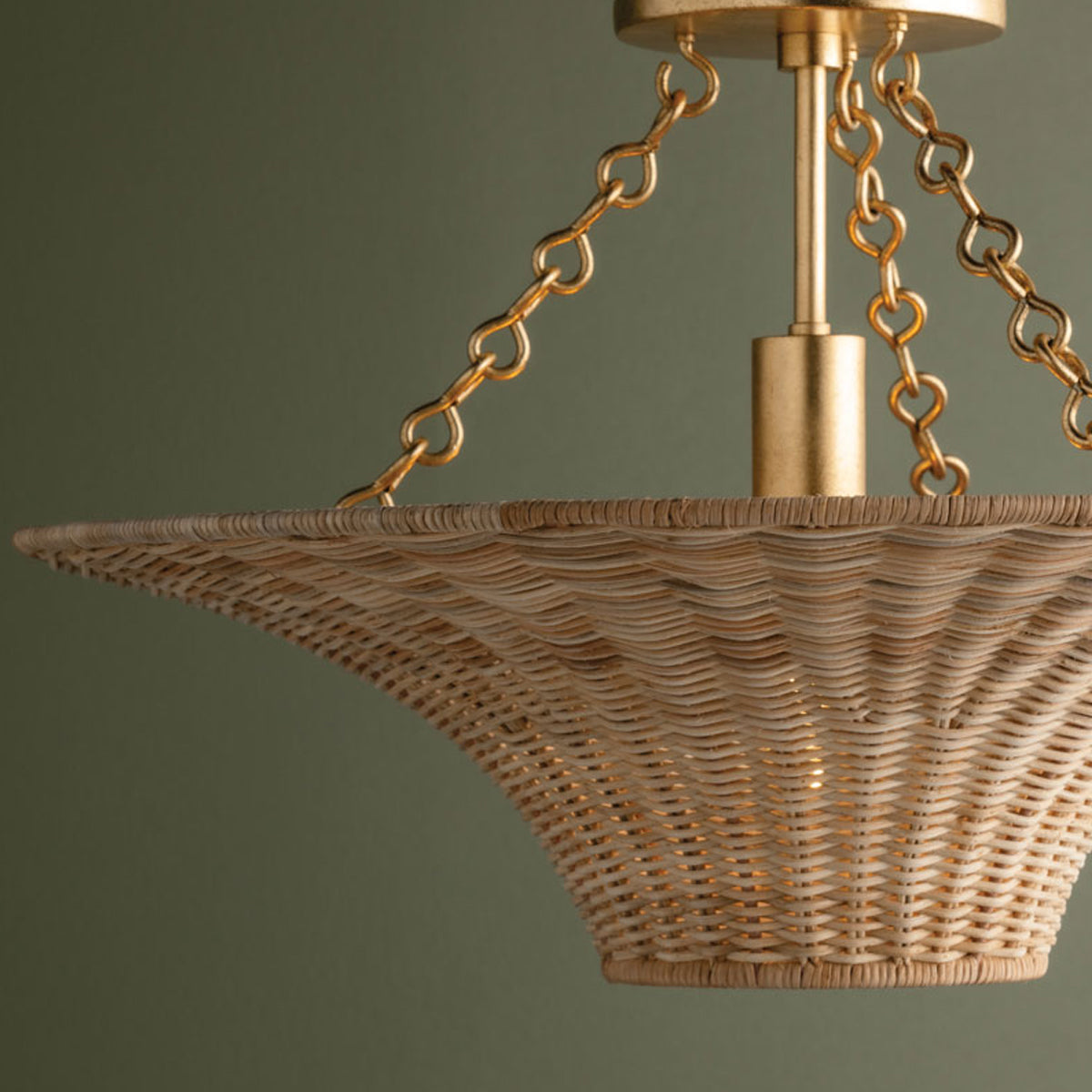 Ketan Flush Mount - Refined Minimalist Close-to-Ceiling Light Fixture