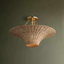 Ketan Flush Mount - Refined Minimalist Close-to-Ceiling Light Fixture