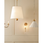 Philomena Single Sconce - Elegant Wall Light Fixture