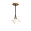 Simple Glass Pendant Light – Exquisite Kitchen Island Hanging Lamp