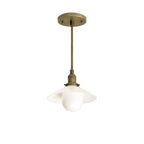 Simple Glass Pendant Light – Exquisite Kitchen Island Hanging Lamp