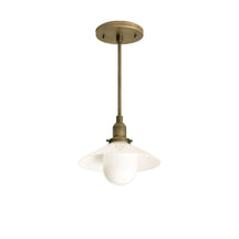 Simple Glass Pendant Light – Exquisite Kitchen Island Hanging Lamp