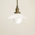 Simple Glass Pendant Light – Exquisite Kitchen Island Hanging Lamp