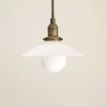 Simple Glass Pendant Light – Exquisite Kitchen Island Hanging Lamp