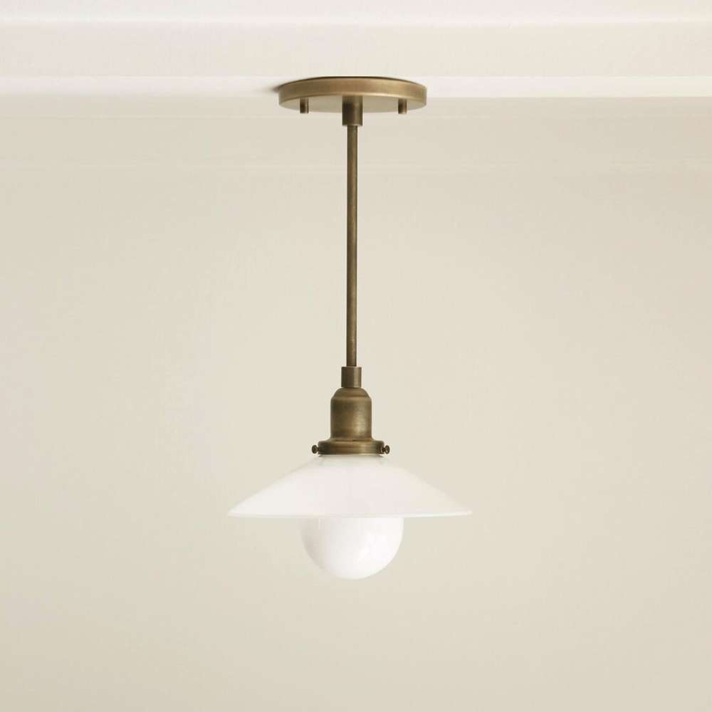 Simple Glass Pendant Light – Exquisite Kitchen Island Hanging Lamp - View 2