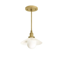 Simple Glass Pendant Light – Exquisite Kitchen Island Hanging Lamp – view 5