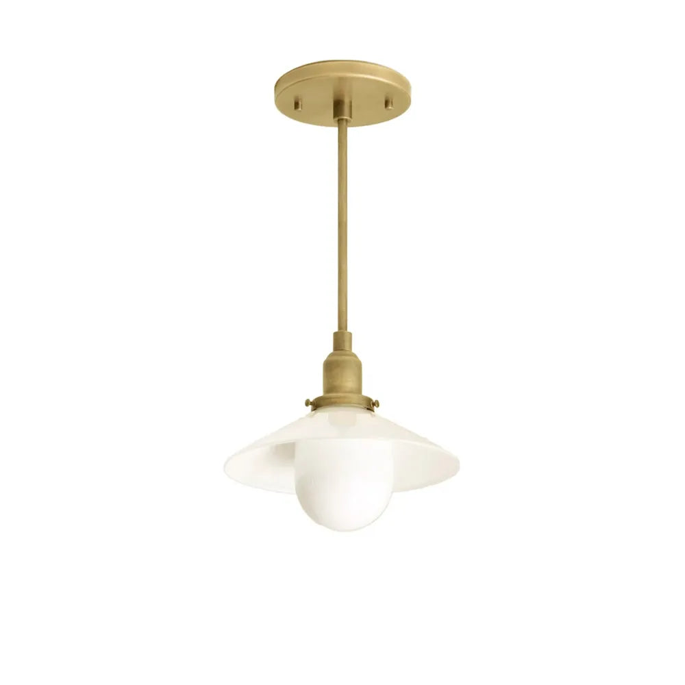Simple Glass Pendant Light – Exquisite Kitchen Island Hanging Lamp
