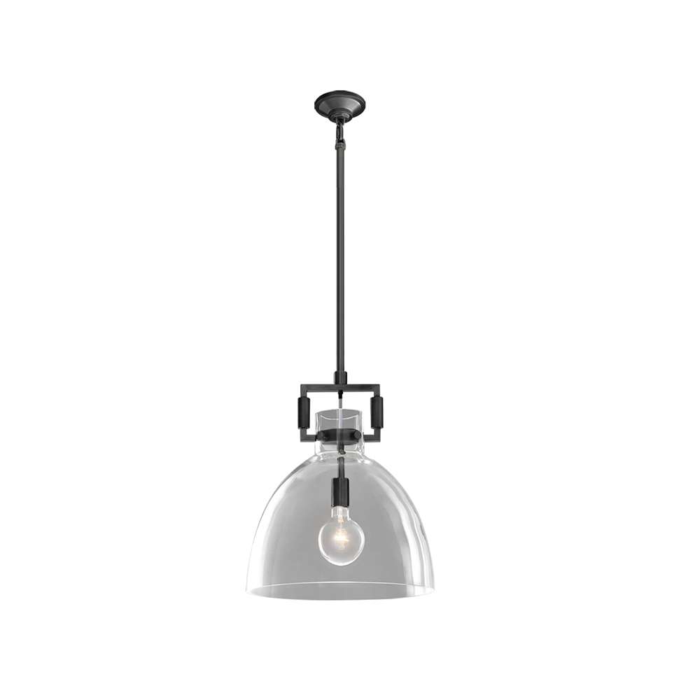 black glass lamps
