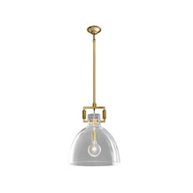 brass pendant lamp