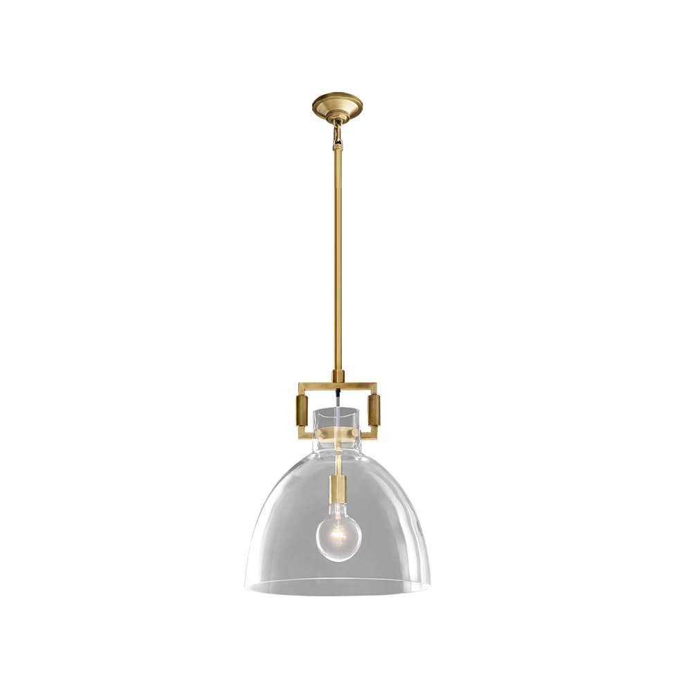 brass pendant lamp