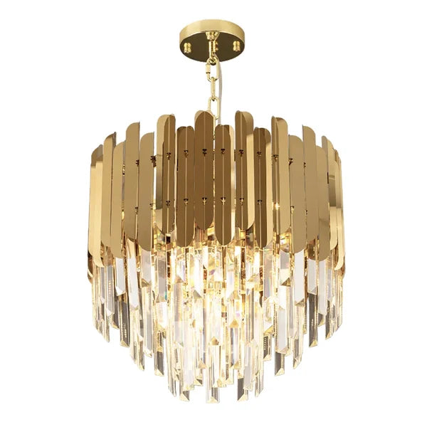 crystal round chandelier