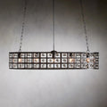 la cage oval chandelier