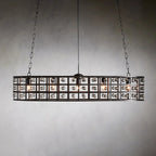 la cage oval chandelier