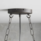 la cage oval chandelier