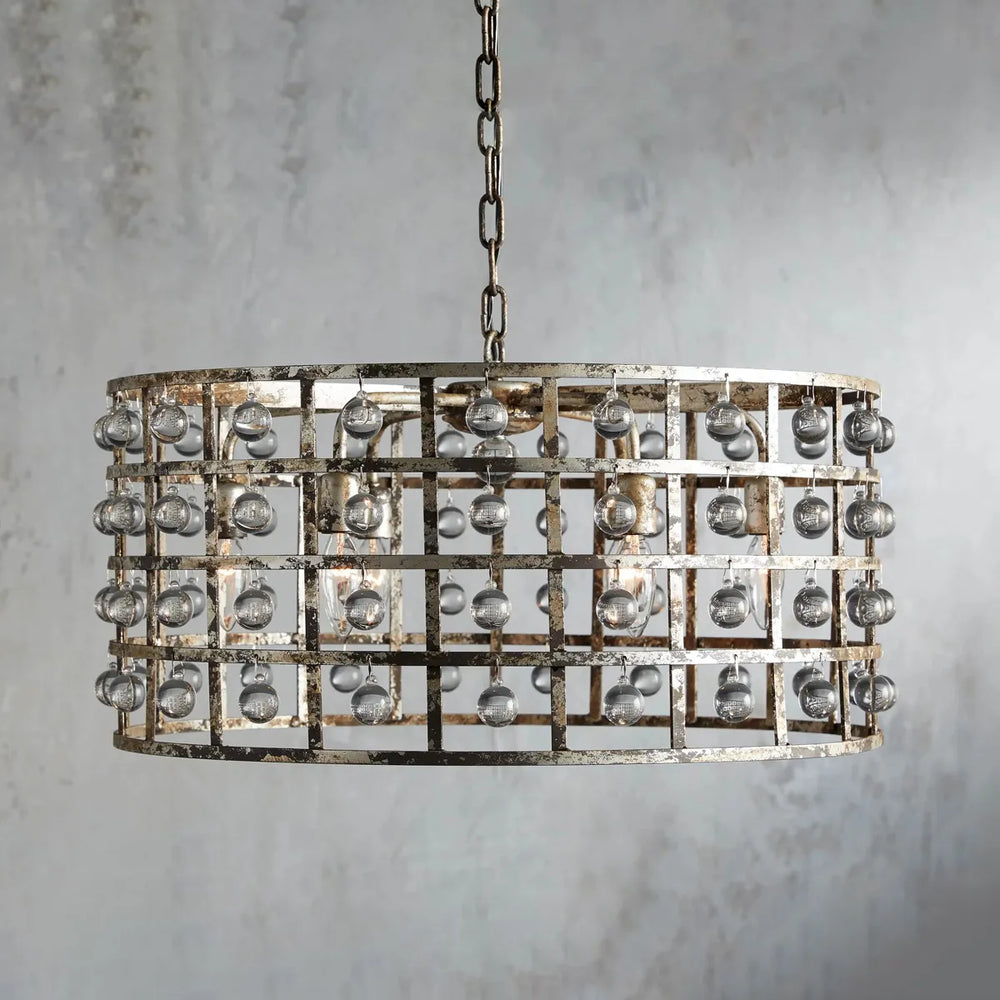 la cage round chandelier