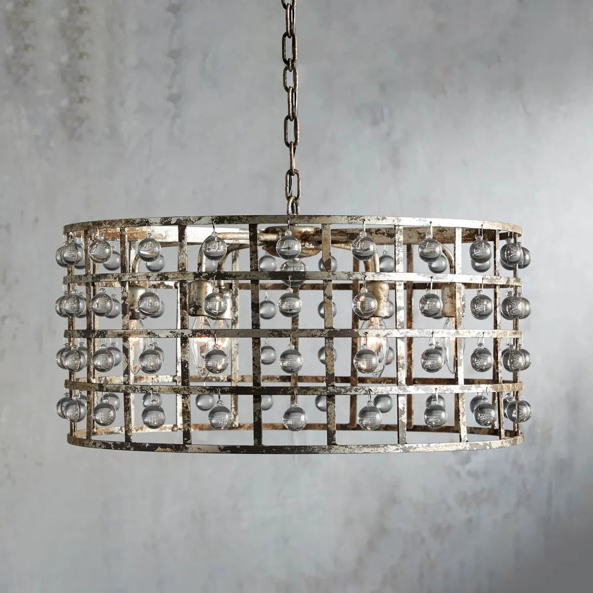 la cage round chandelier