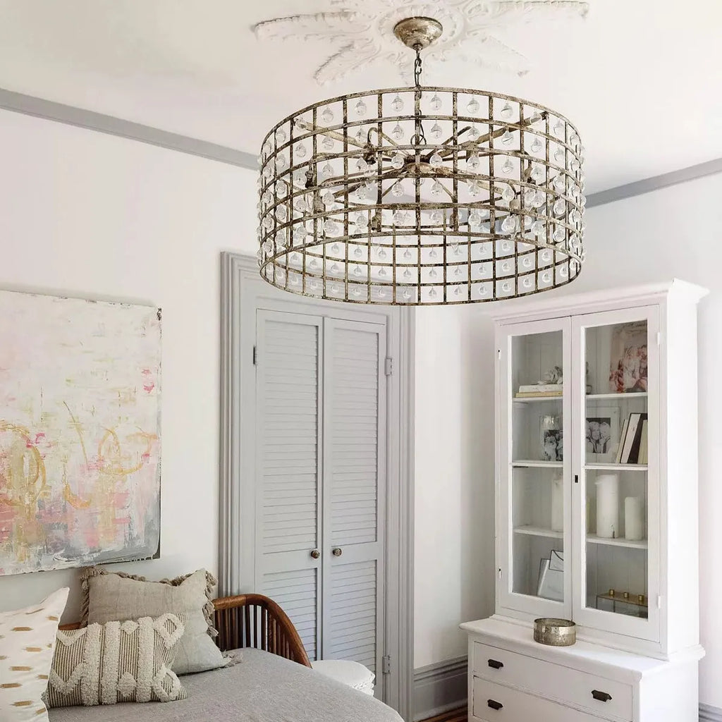 la cage round chandelier