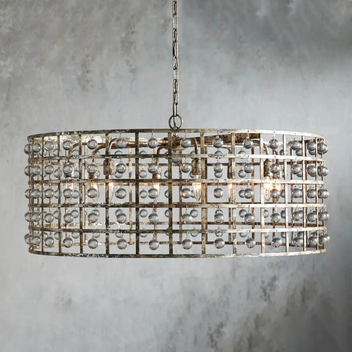 la cage round chandelier