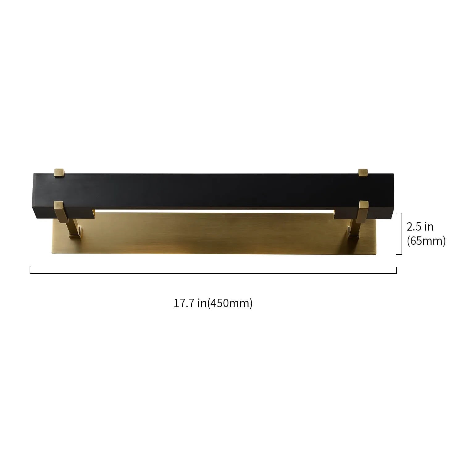 brass picture wall sconce