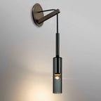 minimalist glass sconces