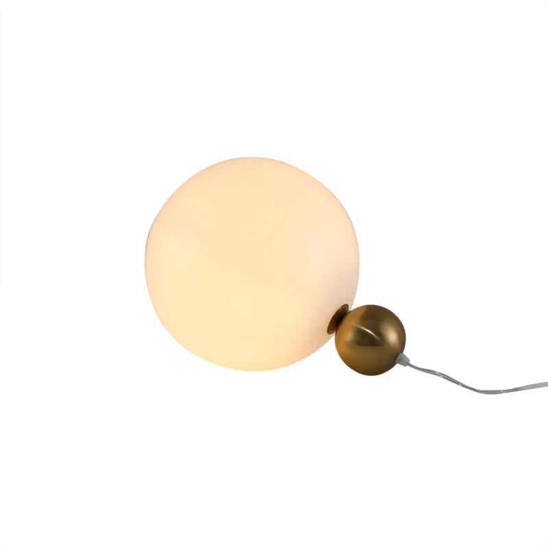 glass globe shade lighting