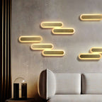 modern floating wall light