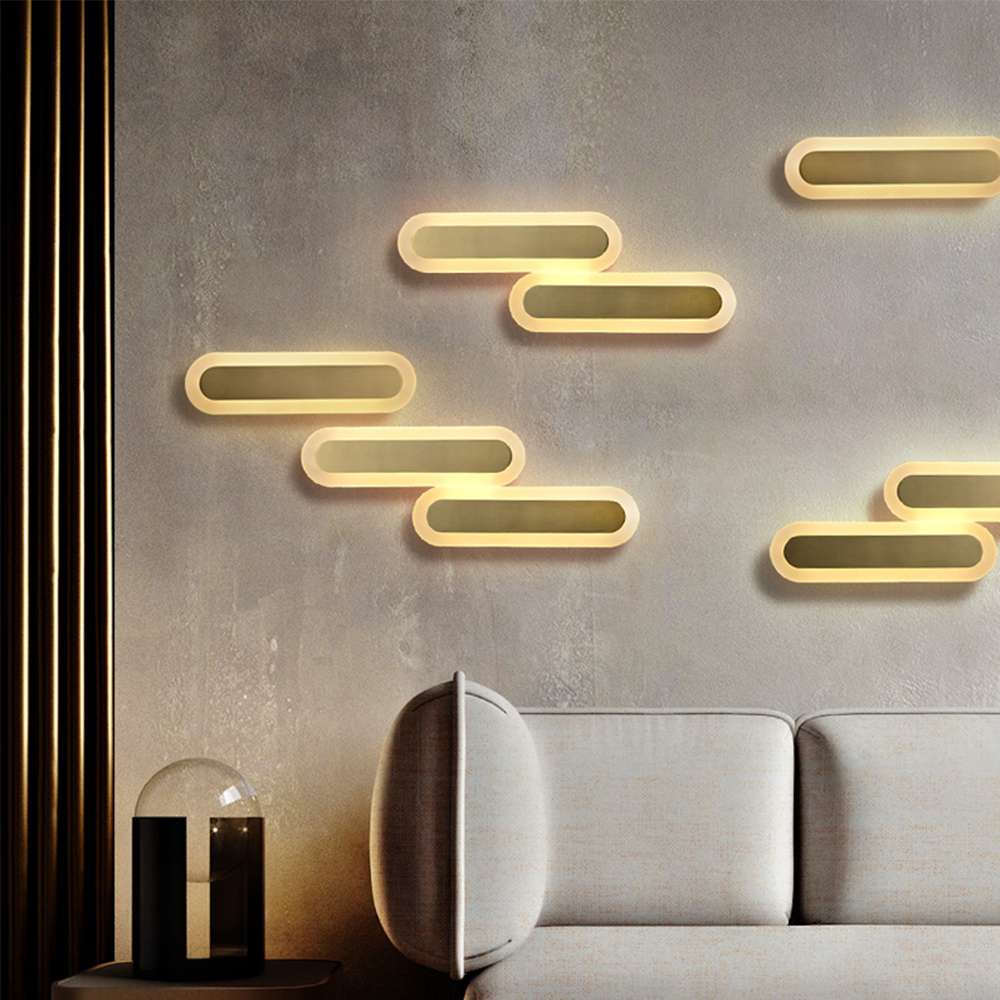 modern floating wall light
