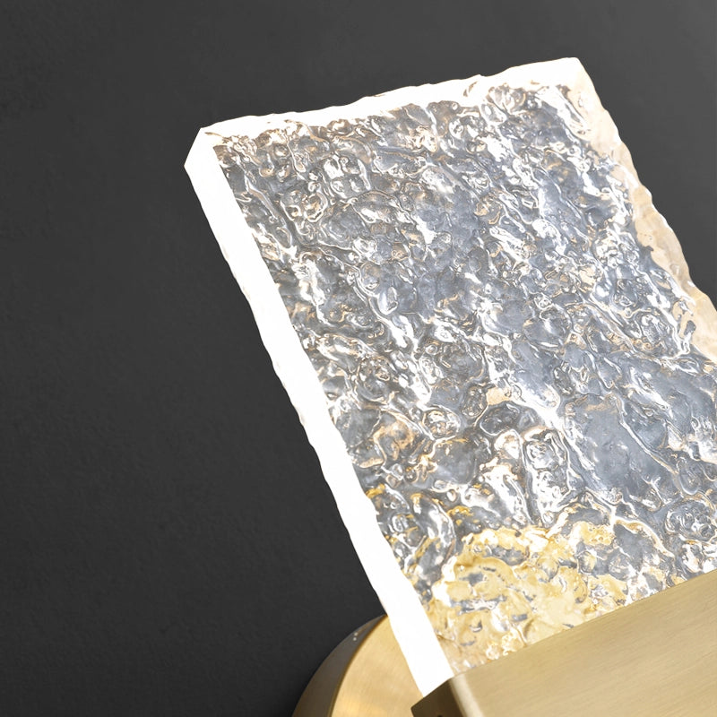 oslo water-rippled glass shade