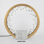 quartz base table lamp