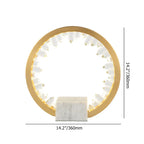 table lamp with opal quartz