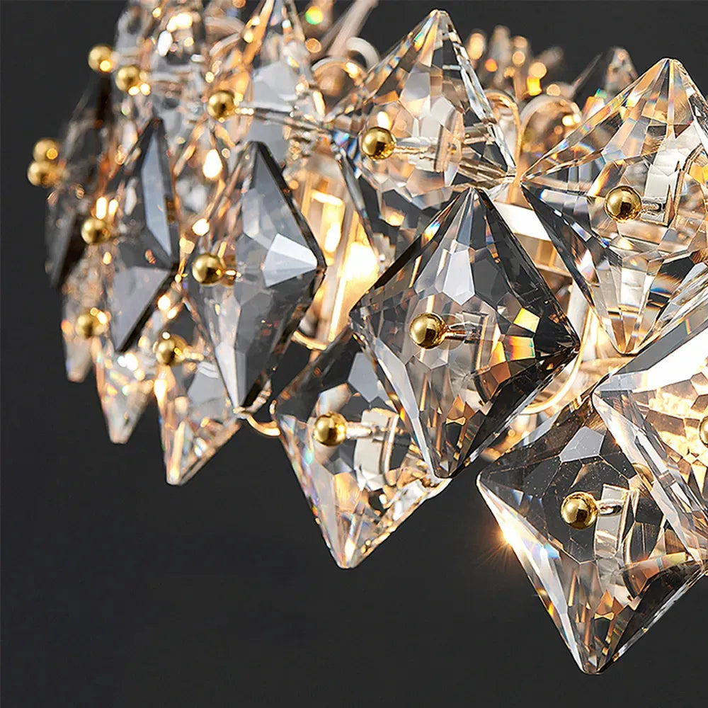 large entryway chandelier