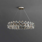 statement crystal chandelier
