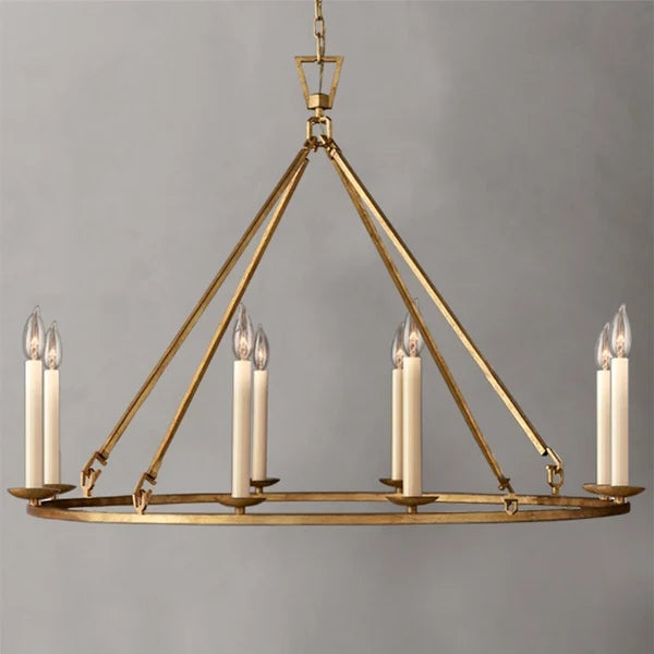 launceton round chandelier lamp