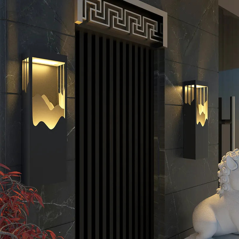led outdoor sconce
