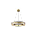 modern ring chandelier