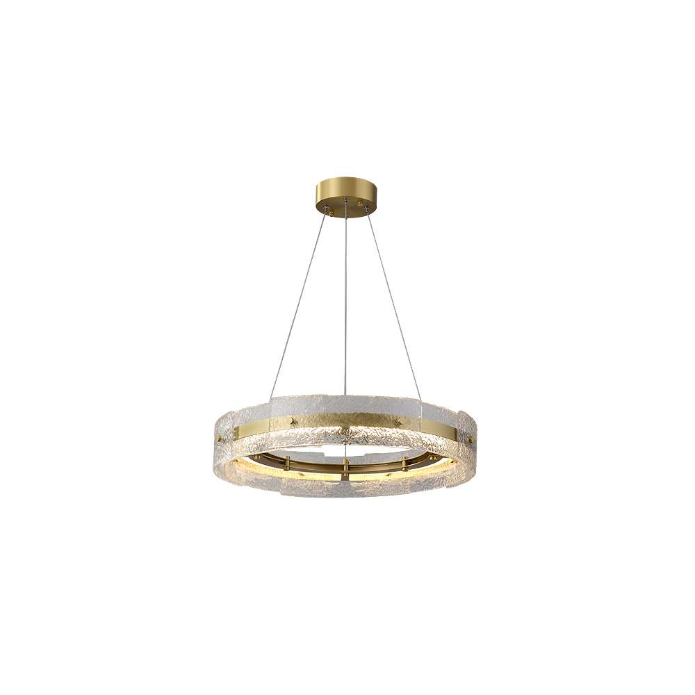modern ring chandelier