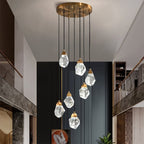 led 7-light chandelier