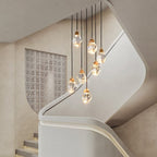 modern crystal chandelier