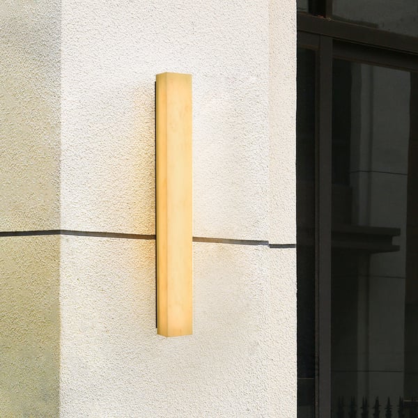 rectangular wall sconce