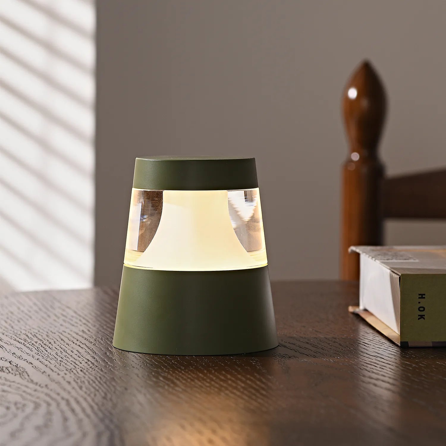 round nightstand lamp